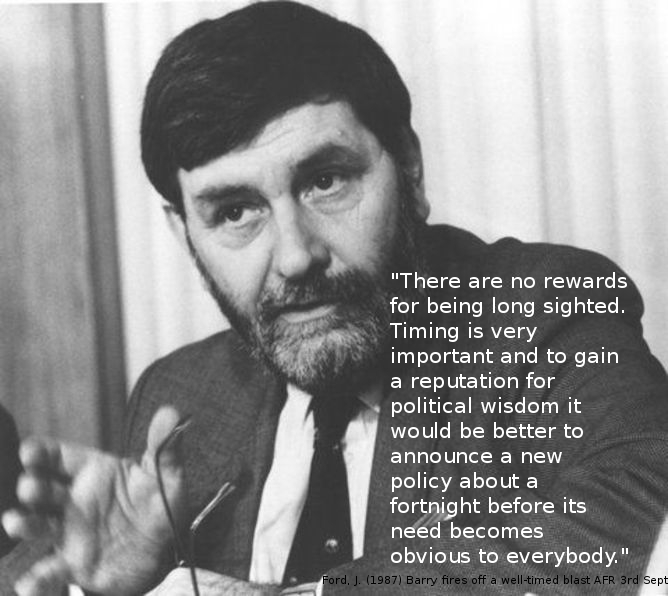 barry jones timing is everything