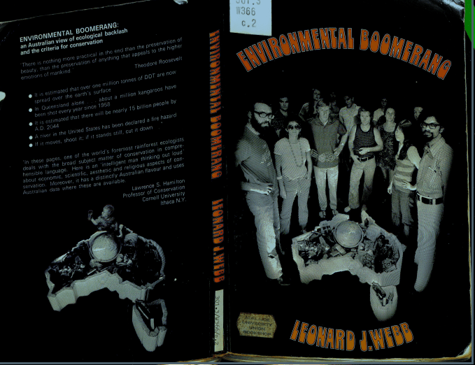 1973 environmental boomerang cover